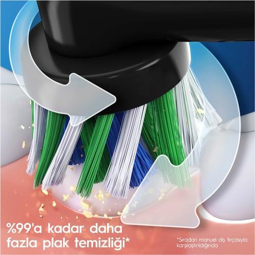 Oral-B D103 Vitality Pro Cross Action Şarjlı Diş Fırçası - Siyah