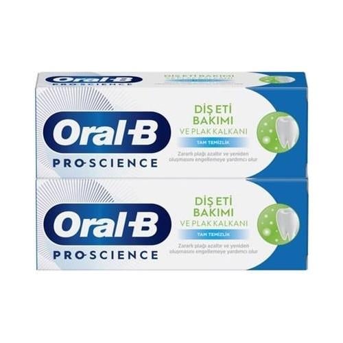 Oral-B Diş Macunu Pro-Scıence Diş Eti Bakım 50+50 ml