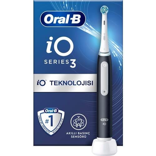 Oral-B iO 3 Şarjlı Diş Fırçası - Siyah