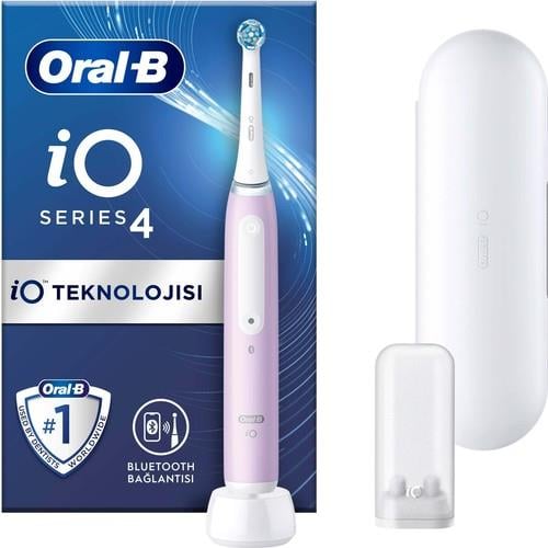 Oral-B iO 4 Şarjlı Diş Fırçası - Eflatun