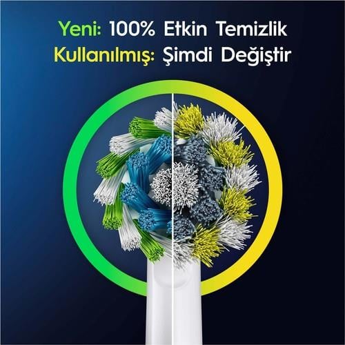 Oral-B Vitality Pro Mavi Elektrikli Diş Fırçası, 1 Diş Fırçası Başlığı, Braun Tasarımı