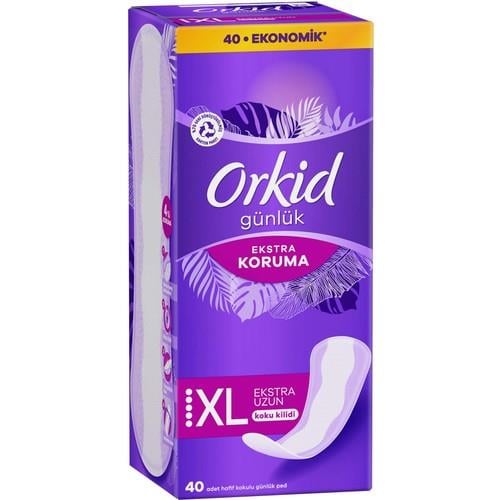 Orkid Extra Koruma Extra Uzun Günlük Ped 40 Adet