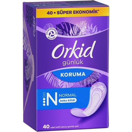 Orkid Günlük Ped Normal 40 Adet Ekonomik Paket