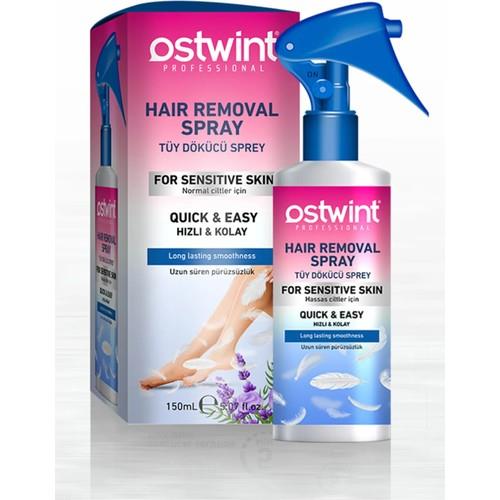 Ostwint Hassas Ciltler İçin Tüy Dökücü Sprey 150 ml Kolay Kullanım ve Nemlendirici Özellik