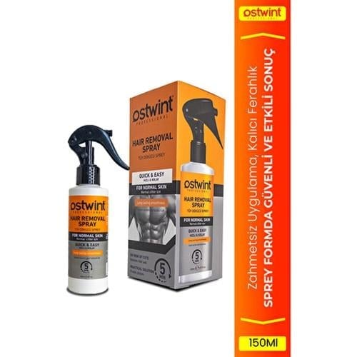 Ostwint Tüy Dökücü Sprey 150 ml Normal Ciltler İçin Uzun Süreli Pürüzsüzlük