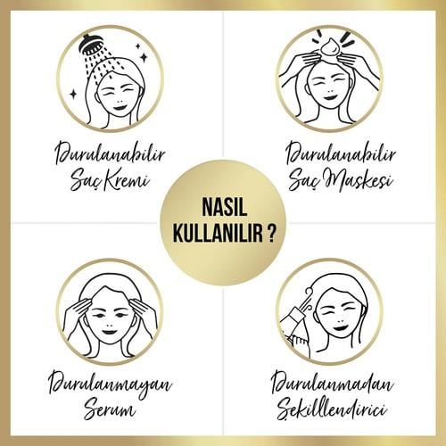 Pantene Argan Yağlı Saç Serumu 100mlx4+Bukle Şekillendirici 300mlx4+Onarıcı Koruyucu Saç Kremi 200mlx4