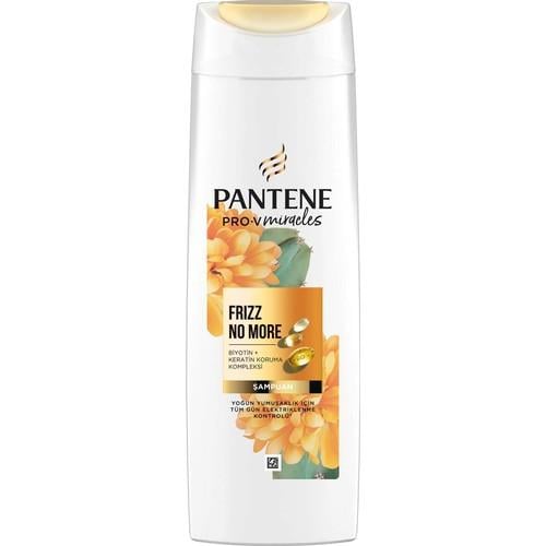 PANTENE PRO-V MIRACLES Frizz No More Elektriklenme Karşıtı Şampuan  Kuru ve Kıvırcık Saçlar İçin 325ML