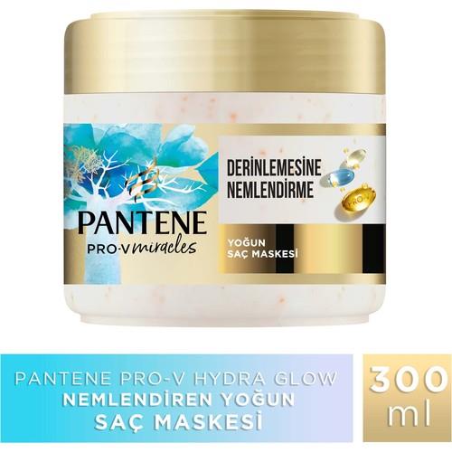 PANTENE PRO-V MIRACLES Hydra Glow Kuru Saçlar için Maske 300ML