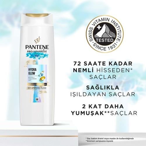 PANTENE PRO-V MIRACLES Hydra Glow Nemlendirici Şampuan Kuru Saçlar için 325ML