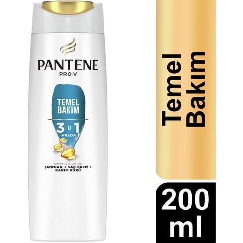 Pantene Temel Bakım 3Ü1 Arada Şampuan 200 Ml
