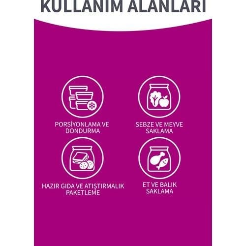 Parex Buzdolabı Poşeti Orta Boy 4 Al 3 Öde