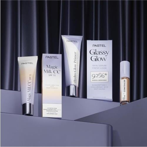 Pastel Eye Cream + Hydrating Satin Concealer 63 – Jel Formüllü, Yüksek Kapatıcı ve 24 Saat Nemlendirici Aydınlatıcı, 4.3 ml