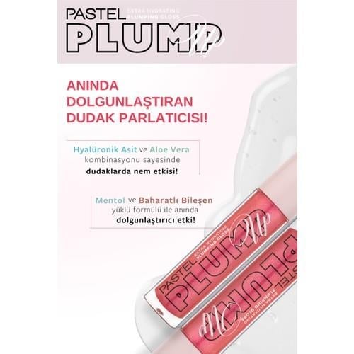 Pastel Plump Up Dolgunlaştıran Dudak Parlatıcısı 206 Chic