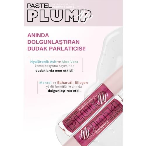 Pastel Plump Up Dolgunlaştıran Dudak Parlatıcısı 207 Mariposa 207 ml Hafif Renklendirme