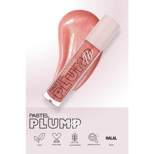 Pastel Ultra Parlak Dudak Parlatıcısı Shimmer Nude 208 5 ml – Aloe Vera ve Hyalüronik Asit ile Nemli, Doğal Görünüm