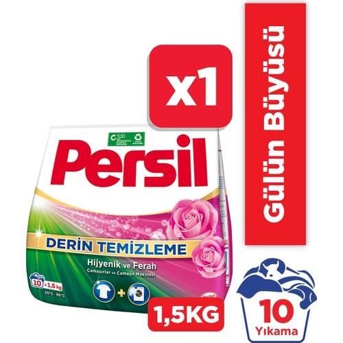Persil 1.5 kg Toz Çamaşır Deterjanı Gülün Büyüsü (10 Yıkama)
