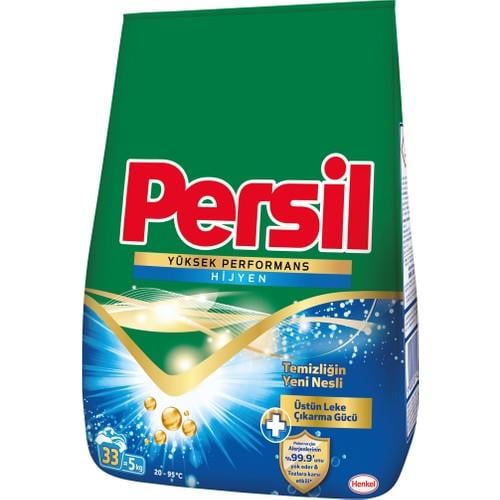 Persil Toz Çamaşır Deterjanı Yüksek Performans 5kg (33 Yıkama) Hijyen