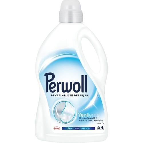 Perwoll Geliştirilmiş Beyaz Sıvı Çamaşır Detarjanı 2970 ml