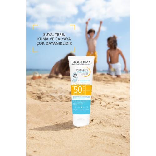 Photoderm Pediatrics Mineral SPF50+ Yenidoğan Bebek, Çocuk Çok Yüksek Korumalı Güneş Kremi 50 gr