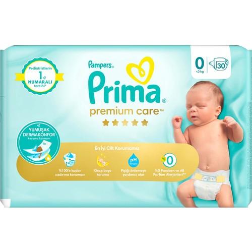Prima Bebek Bezi Premium Care 0 Numara 30 Adet