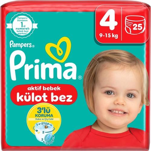 Prima Külot Bebek Bezi 4 Beden 25 Adet