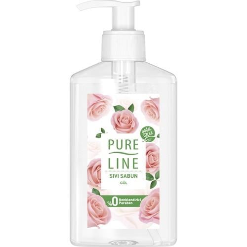 Pure Line Doğal Özler Sıvı Sabun Gül 280 ml