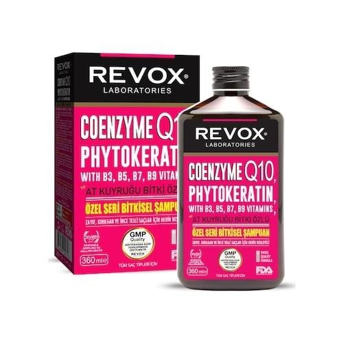 Revox At Kuyruğu Vitamin Kompleks Coenyzme Q10 Phytokeratin Özel Bitkisel Şampuan 360 ml