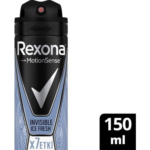 Rexona  Anti-Perspirant Sprey Deodorant Erkek  Invisible Ice Fresh Ter Kokusuna Karşı  150 ML