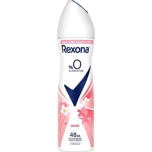 Rexona Kadın Sprey Deodorant Musk %0 Alüminyum 150 ml