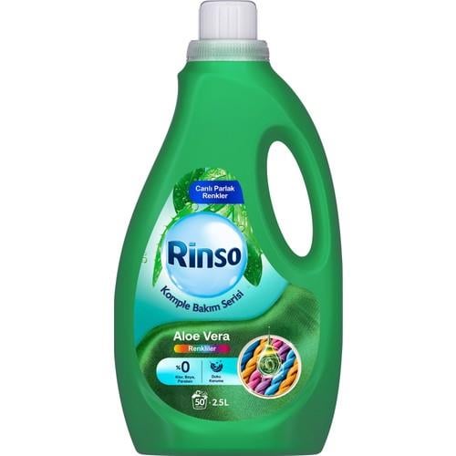Rinso Sıvı Çamaşır Deterjanı Komple Bakım Serisi Aloe Vera Renkliler Için 2.5 L