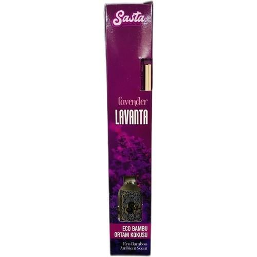 Sasta Lavanta Kokulu Bambu Çubuklu Ortam Kokusu 50 ml