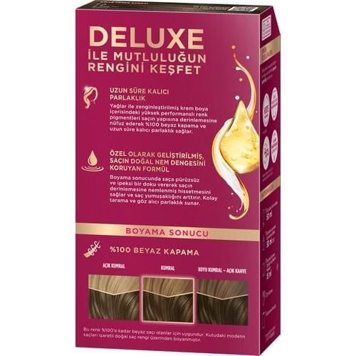 Schwarzkopf Palette Deluxe Yoğun Renkler 7-3 Küllü Yoğun Kumral Saç Boyası