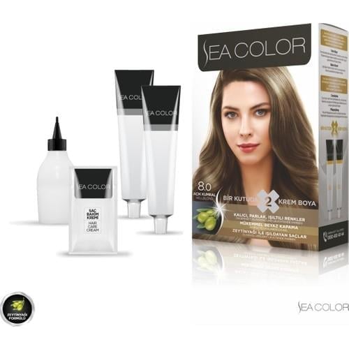 SEA COLOR 8.0  Açık Kumral Set Boya