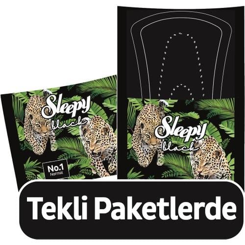 Sleepy Black Premium Plus Günlük Ped Normal 40 Adet Ped