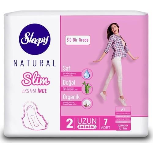 Sleepy Slim Uzun Kadın Pedi 7 Adet