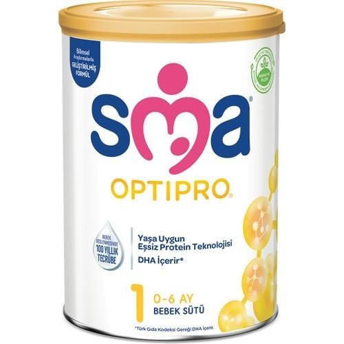 SMA Optipro 1 0-6 Ay Prebiyotikli Bebek Sütü 400 gr
