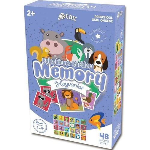 Star Memory Hayvanlar Eşleştirme Kartları