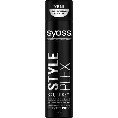 SYOSS STYLE PLEX SPREY 400 ML 1 ADET GÜÇLÜ TUTUŞ SAÇ SPREYİ