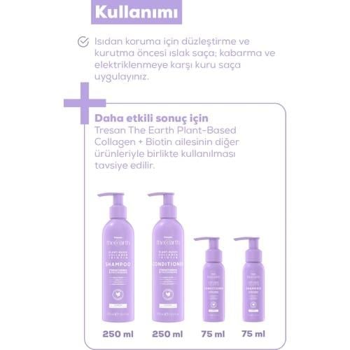 Tresan The Earth Plant Based Collagen +Biotin Saç Yağı 75 ml