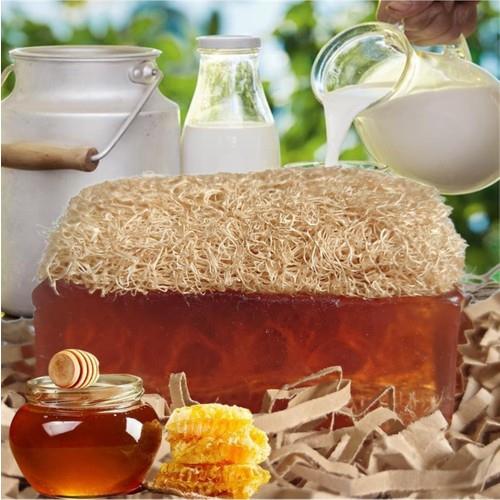 Turkishcare Doğal Kabak Lifli Ballı ve Sütlü Sabun 120 gr