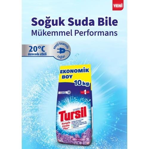 Tursil Matik 10 kg Beyazlar ve Renkliler Hepsi1Arada Toz Çamaşır Deterjanı Leylak Bahçesi (66 Yıkama)