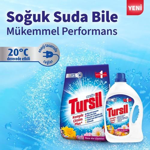 Tursil Matik Power Jel Sıvı Çamaşır Deterjanı Kır Çiçekleri 33 Yıkama