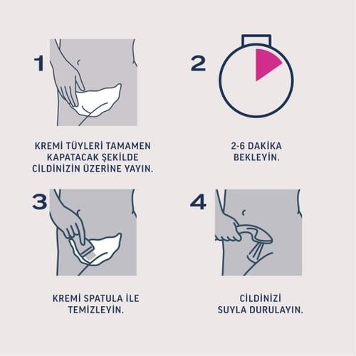 Veet Professional  Bikini Bölgesi Tüy Dökücü Krem Seti 50 Ml+50 ml