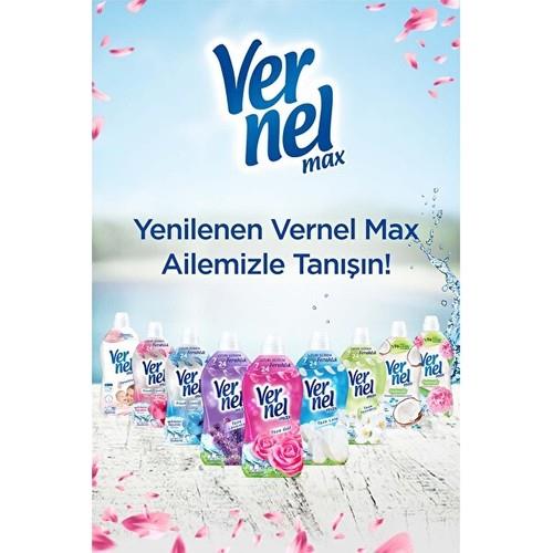 Vernel Max Konsantre Sıvı Çamaşır Yumuşatıcısı Sensitive 1440ml 60 Yıkama