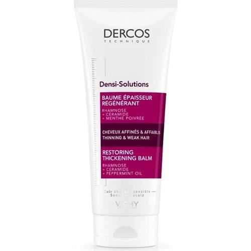 Vichy Dercos Densi-Solutions Hacim Verici Saç Kremi 200 ml – Rhamnose, Seramid ve Nane Yağı ile İncelmiş Saçlara %40 Daha Dolgun ve Sağlıklı Görünüm