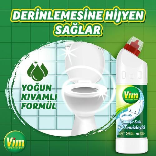Vim Çamaşır Sulu WC Temizleyici 750ml