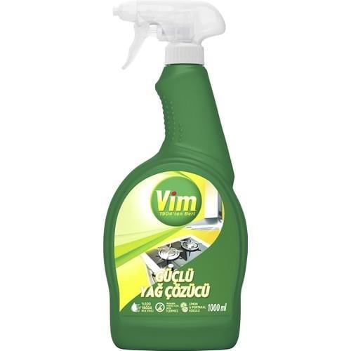 Vim Güçlü Yağ Çözücü Sprey %100 Yağda Bile Etkili 1000ml