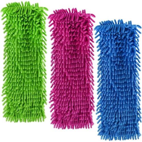 Viper Mikrofiber Islak Kuru Nemli Makarna Şönil Palet Tablet Mop Yedeği - 60 Cm.