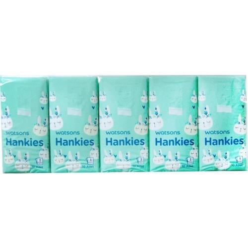 Watsons Cep Mendili 3 Katlı 10  Adet