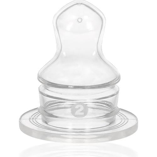 Wee Baby Damaklı Silikon Biberon Emziği Normal Akış No:2 6-18 Ay